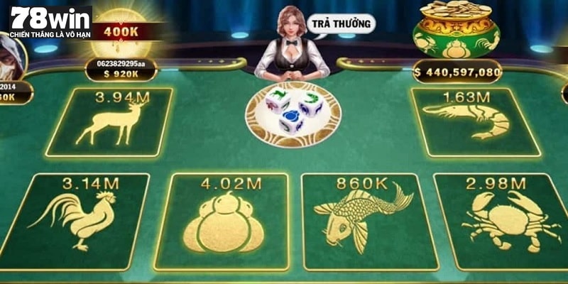 Nắm bắt các hình thức đặt cược trong game bầu cua online 